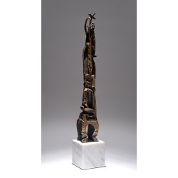 Ispas III - sculptură în bronz, artist Liviu Bumbu